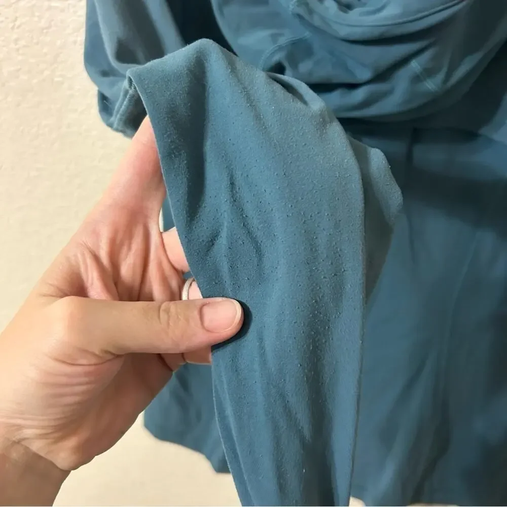 Lululemon Hooded Define Jacket Nulu Desert Teal - Size 8
